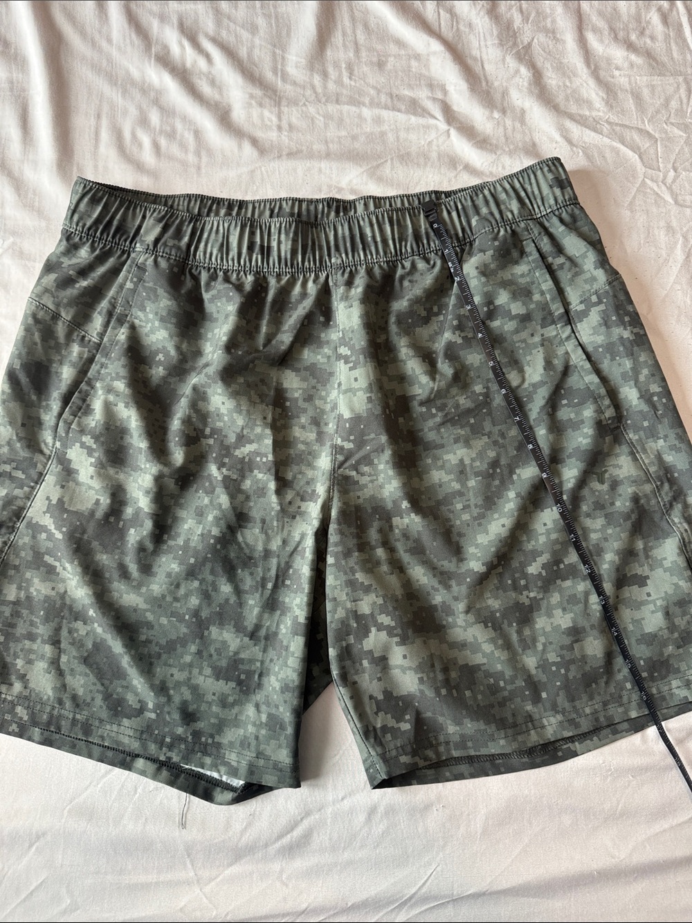 Old Navy Green Digital Camo Athletic Shorts
